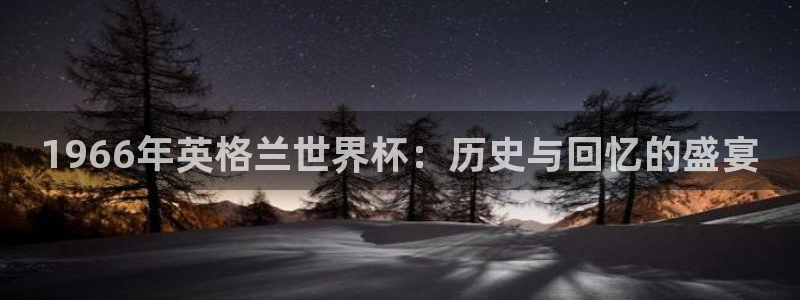 世界杯直播网站：1966年英格兰世界杯：历史与回忆的盛宴